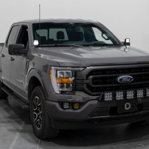 Diode Dynamics 21-22 Ford F-150 SSC2 Stage Series Backlit Ditch Light Kit - Sport Yellow Combo - Image 5