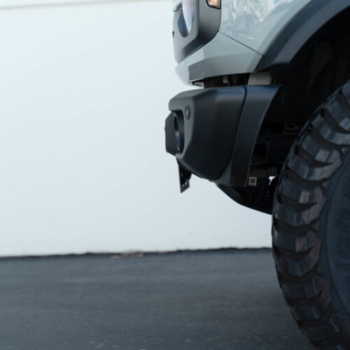 DV8 Offroad 21-23 Ford Bronco Capable Bumper Front License Plate Mount - Image 4