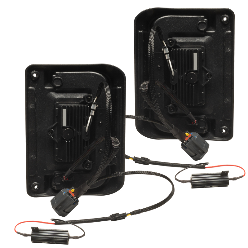 Oracle 07-17 Jeep Wrangler JK Flush Mount LED Tail Lights - Tinted - Image 4