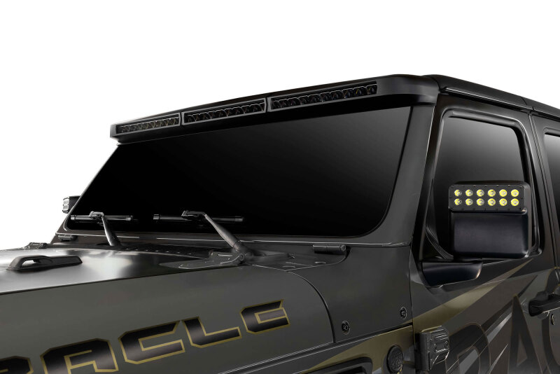 Oracle Jeep Wrangler JL/Gladiator JT Integrated Windshield LED Light Bar System - Image 7