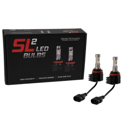 Diode Dynamics H11/H8/H9 Yellow SL2 LED Bulbs (pair) - Image 2
