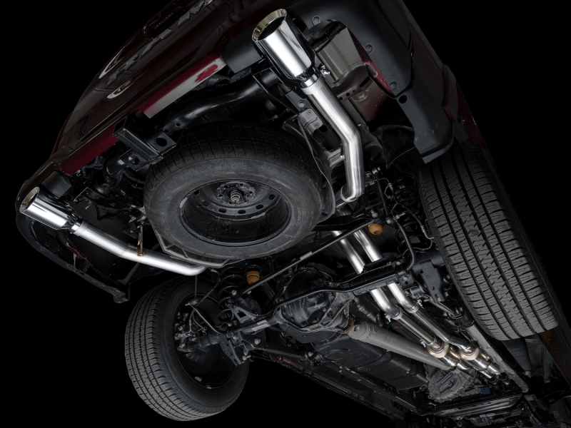 AWE Tuning Cat-Back Touring Exhaust - Chrome Silver Tips for 25+ RAM 1500 3.0TT 0FG - Image 3