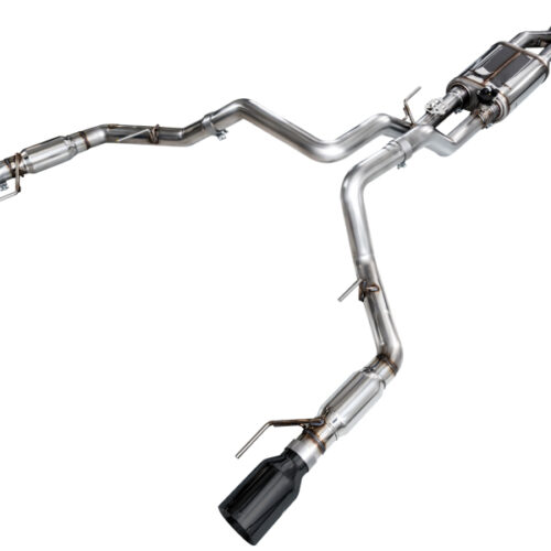 Alternative view of AWE Tuning SwitchPath Exhaust - Diamond Black Tips for Gen 3 Ford Raptor