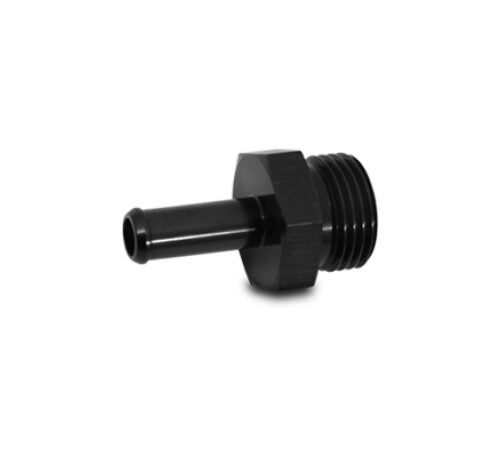 Vibrant -10 ORB to 3/8in Hose Barb Straight Fitting - Aluminum