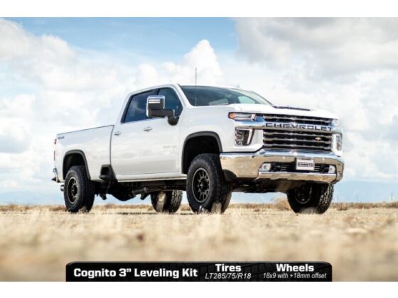 Cognito 20-24 Chevy/GMC Silv/Sierra 2500/3500 HD 2WD/4WD 3in Premier Leveling Kit w/ Fox PSRR 2.0 - Image 3