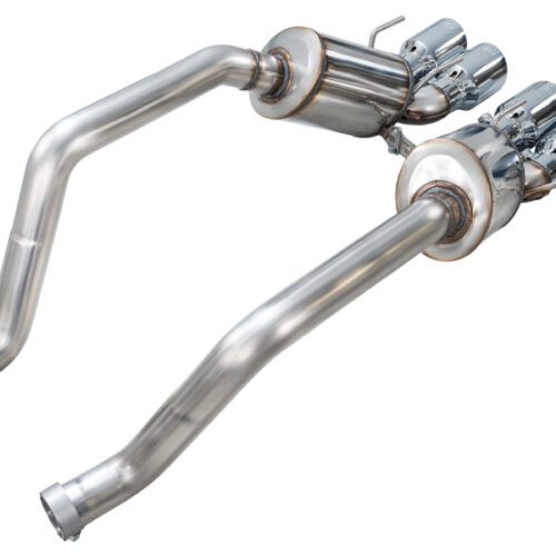 AWE Tuning Touring Edition Axle-Back Exhaust w/ Chrome Silver Tips for C6 Chevrolet Corvette Z06/ZR1 - Image 7