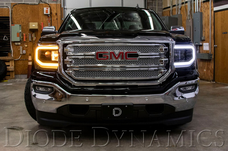 Diode Dynamics GMC Sierra LED Halos Switchback 16-18 Sierra 1500 - Image 5