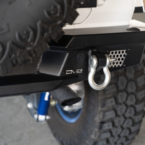 DV8 Offroad 2018 Jeep Wrangler JL MTO Series Rear Bumper w/ Optional Tire Carrier - Image 10