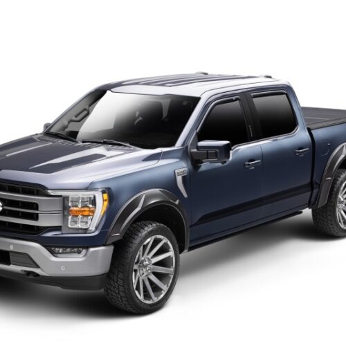 Husky Liners 19-24 RAM 1500 Excl. Rebel/TRX DRT Style Fender Flares (Smooth) 4pc - Blk - Image 4