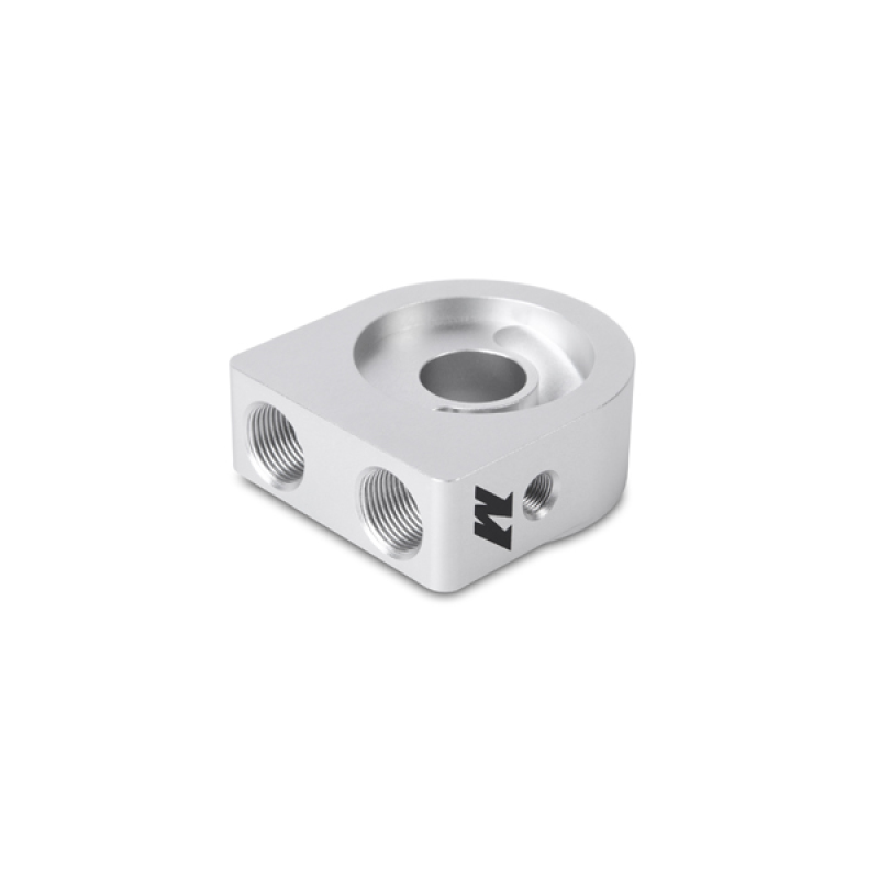 Mishimoto Silver M20 Oil Sandwich Plate - Image 2