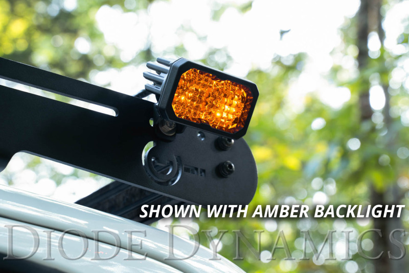 Diode Dynamics Stage Series 2 In LED Pod Sport - Yellow Combo Standard ABL (Pair) - Image 6