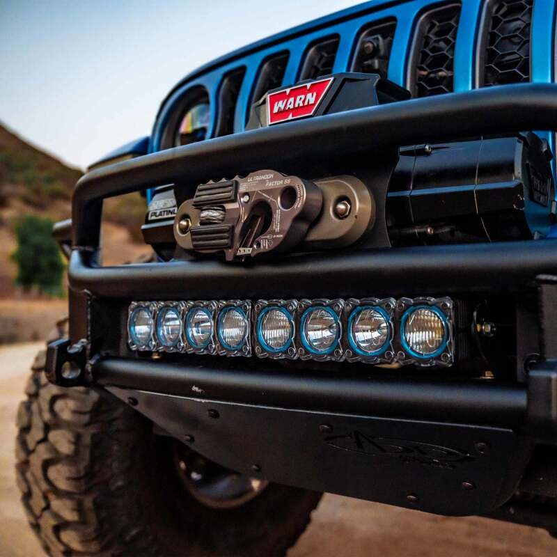 KC HiLiTES FLEX ERA LED Light Bar 10in. Light Shield - Clear (SHIELD ONLY) - Image 2