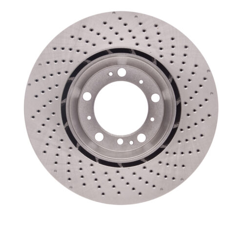 DFC 99-23 Porsche 911 Left Rear Drilled Brake Rotor - Image 4