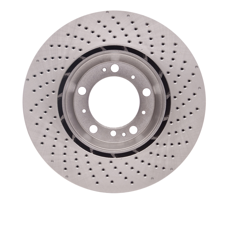 DFC 99-23 Porsche 911 Left Rear Drilled Brake Rotor - Image 4