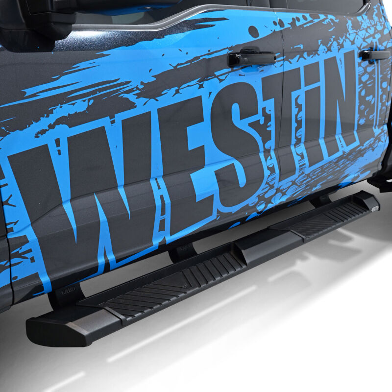 Westin 15-25 Ford F-150 SuperCrew / 17-25 F-250/350 CC AT6 Running Boards - Black - Image 4