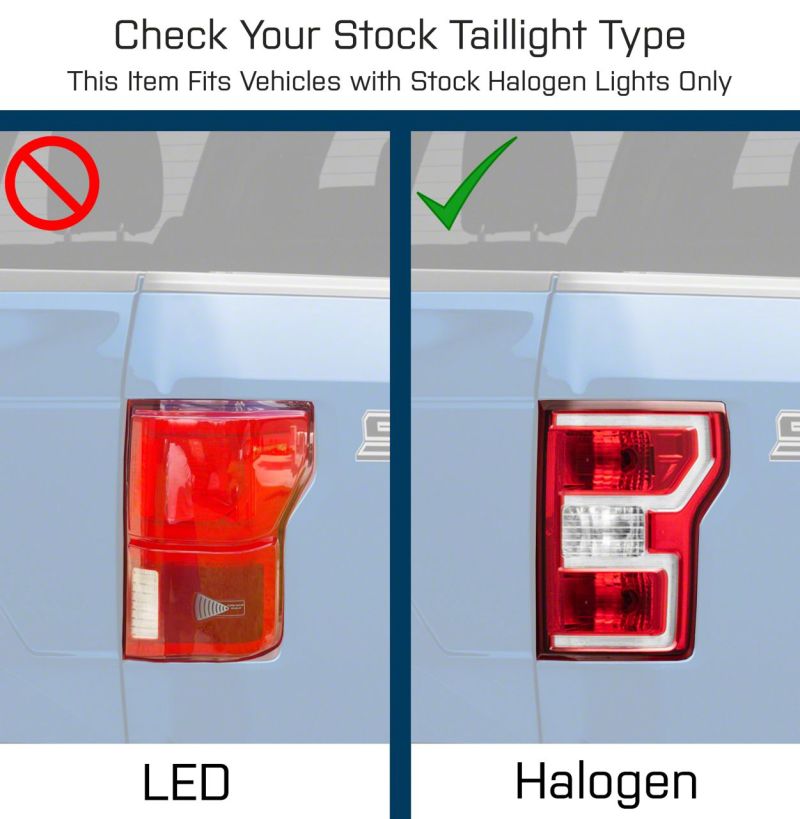 Raxiom for 2018-2020 Ford F-150 Axial Series LED Tail Lights w/ SEQL Turn Signals- Blk Housing (Clear Lens) - Image 9