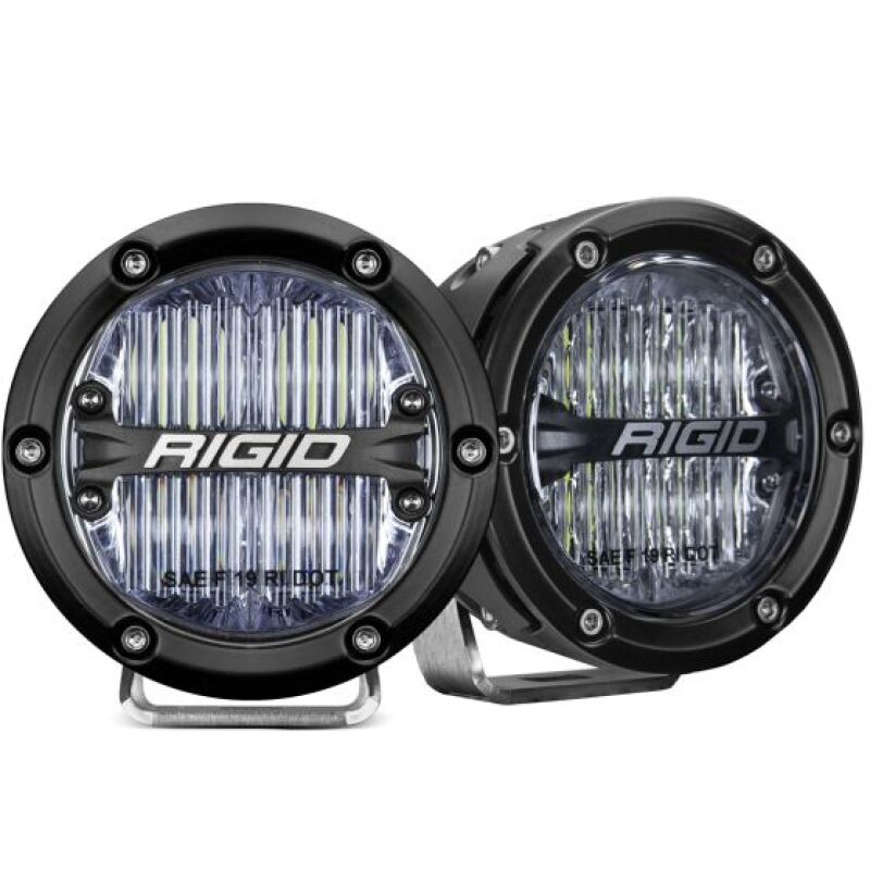 Rigid Industries 360-Series 4in LED SAE J583 Fog Light - White (Pair) - Image 7