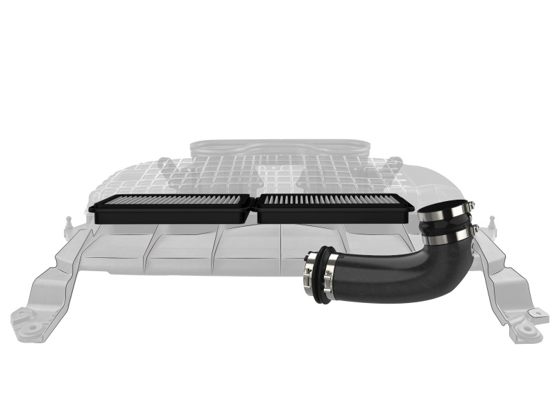 aFe Power Super Stock Carbon Fiber Pro Dry S Induction System 2021 RAM 1500 TRX V8-6.2L SC - Image 4
