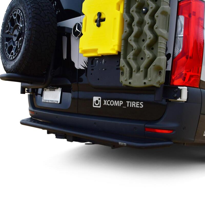 Westin 07-25 Mercedes-Benz Sprinter Outlaw Rear Step - Textured Black - Image 3
