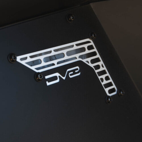 DV8 Offroad 21-25 Ford Bronco Rear Aluminum Inner Fenders - Black - Image 3