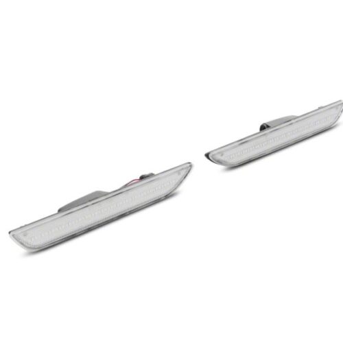 Raxiom for 2015-2023 Ford Mustang Axial Series LED Side Marker Lights Rear- Clear - Image 5