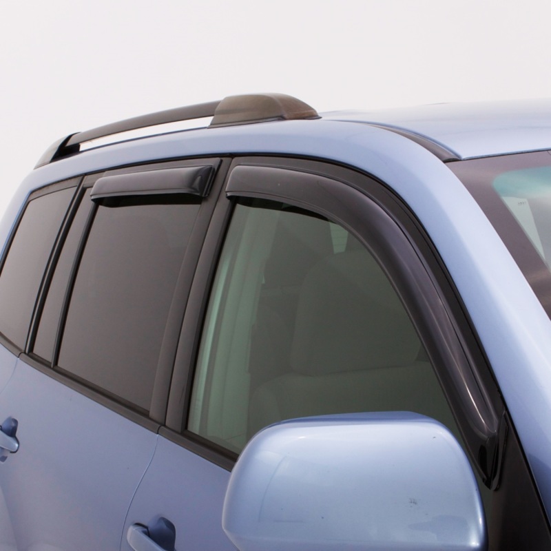 AVS 22-23 Hyundai Santa Cruz Outside Mount Ventvisor Deflector 4pc - Smoke - Image 2