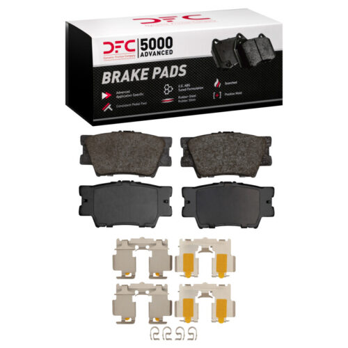 DFC 07-24 Toyota Camry Rear 5000 Advanced Ceramic Brake Pads and Hardware Kit