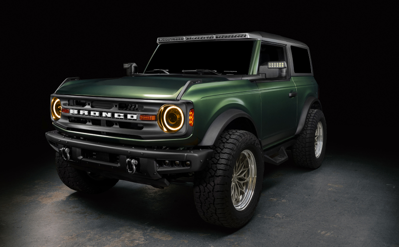 Oracle 2021+ Ford Bronco Oculus Bi-LED Projector Headlights - Amber/White Switchback - Image 10