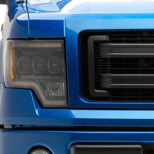Raxiom for 2009-2014 Ford F-150 CXR Series LED Projector Headlights- Black Housing- Clear Lens - Image 8