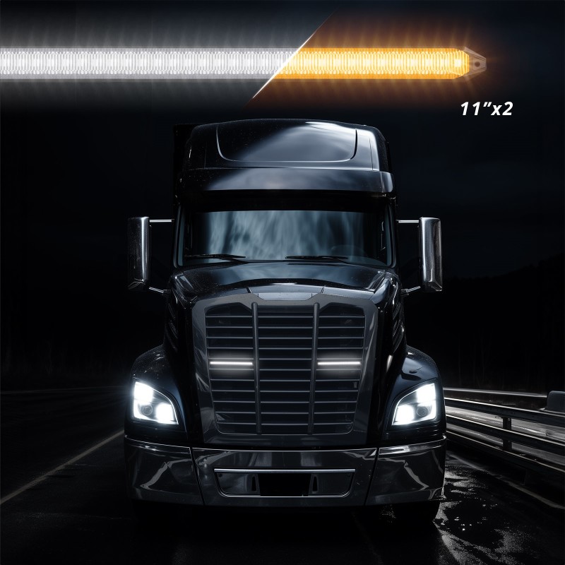 XK Glow 11In Switchback Grill Lights with Start-up Animation & Sequential Turn Signals - Image 5
