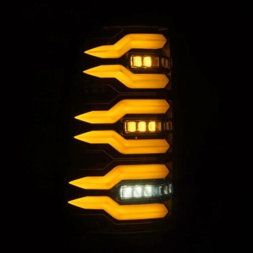 AlphaRex 99-06 Chevrolet Silverado Sierra LUXX-Series LED Tail Lights Alpha-Black - Image 7