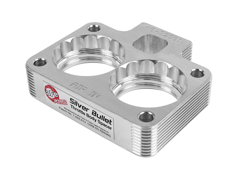 aFe Power Silver Bullet Throttle Body Spacers TBS Dodge Trucks 94-01 V8-5.2/5.9L - Image 3