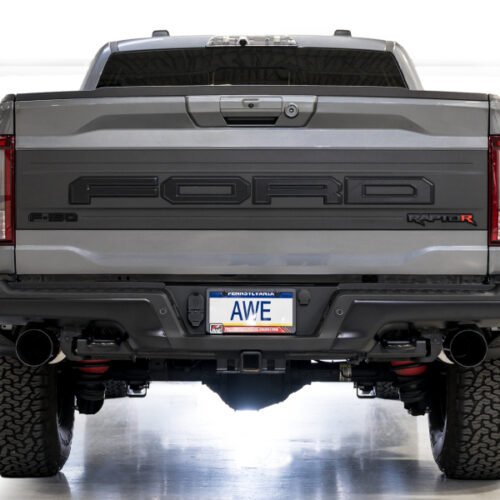 AWE Tuning Gen 3 Raptor R SwitchPath Exhaust - Diamond Black Tips - Image 4