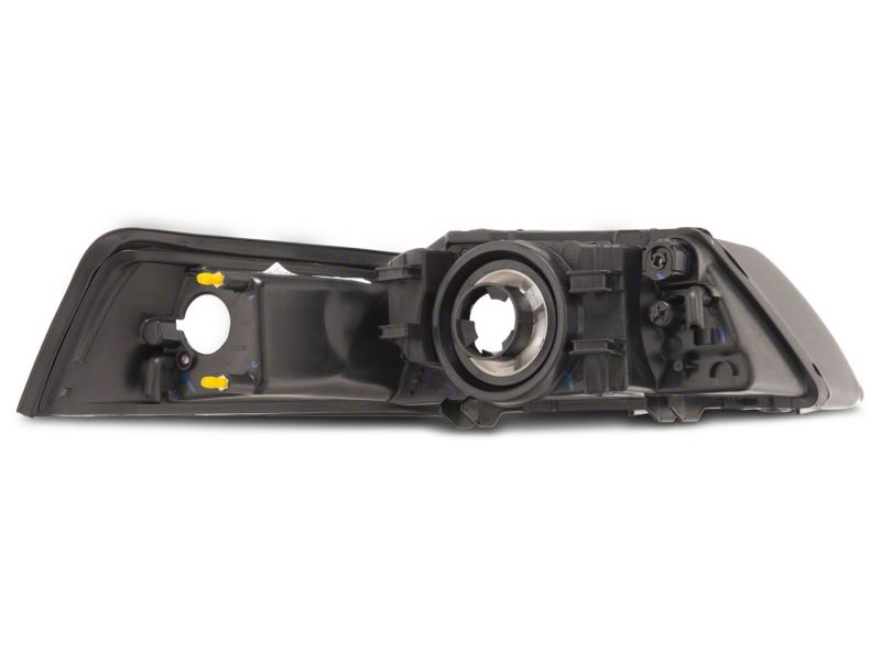 Raxiom for 1999-2004 Ford Mustang Axial Series OEM Style Replacement Headlights- Chrome Housing (Clear Lens) - Image 4