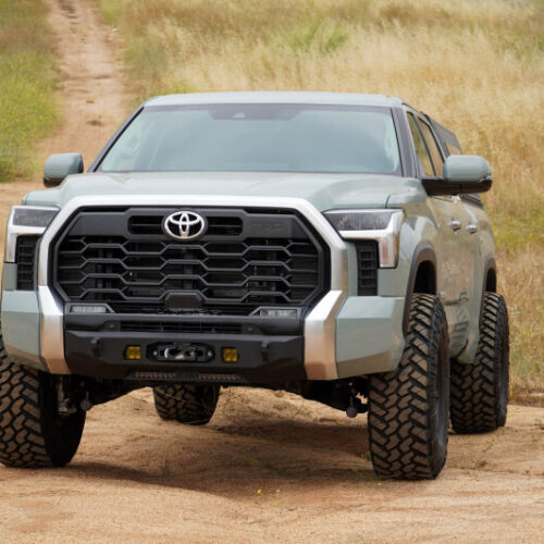 DV8 Offroad 22-26 Toyota Tundra Centric Series Front Bumper - Image 5
