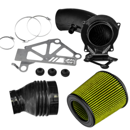 Alternative view of AWE Tuning Intake for Audi RS3 / TT RS S-FLO Shortie Carbon Fiber