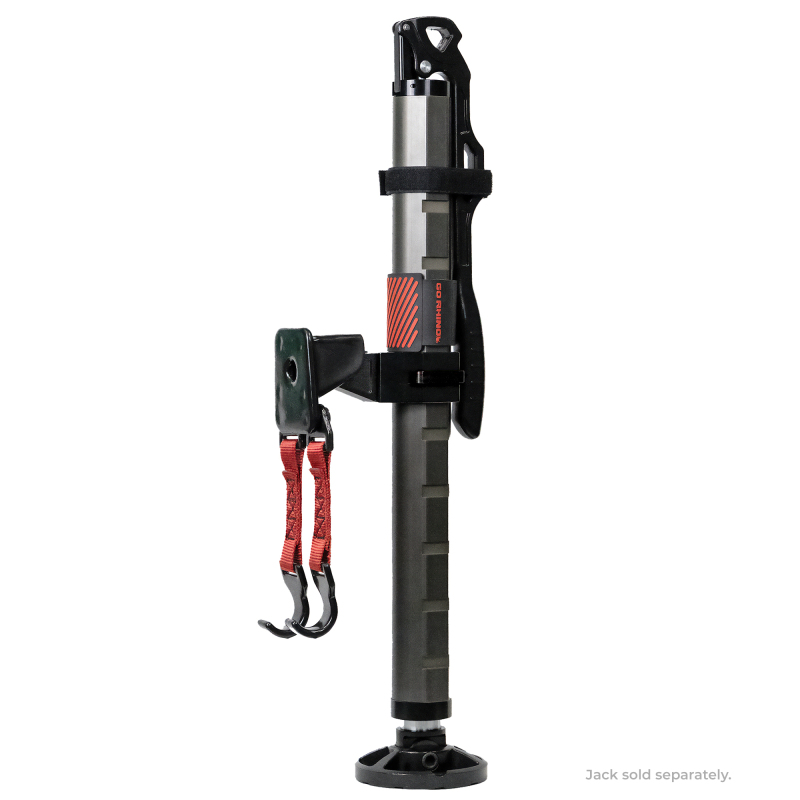 Go Rhino Xventure Gear El Gato Tire Strap Hook Accessory - Blk - Image 2