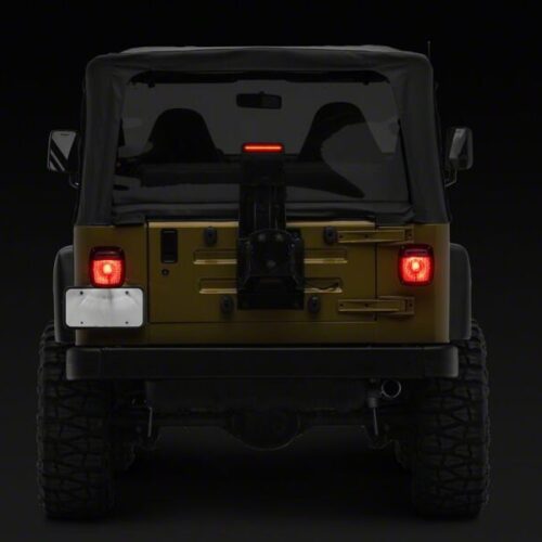 Raxiom for 1997-2006 Jeep Wrangler TJ LED Third Brake Light- Smoked - Image 8