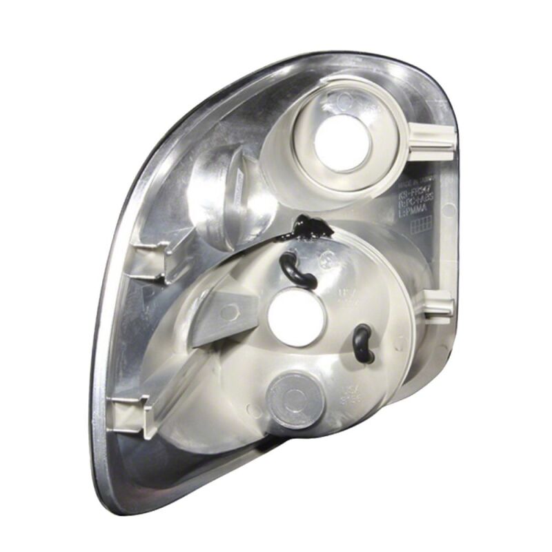Raxiom for 2001-2003 Ford F-150 Flareside Axial Series Version 2 Tail Lights- Chrome - Red/Clear Lens - Image 2