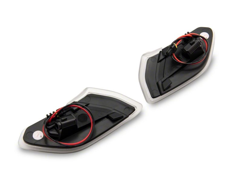 Raxiom for 2018-2023 Jeep Wrangler JL Axial Series LED Fender Flare Marker Lights- Clear - Image 5