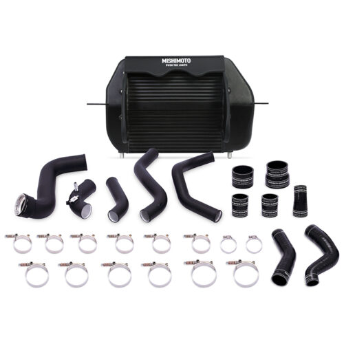 Alternative view of Mishimoto Intercooler w/ Black Pipes for 2011-2014 Ford F-150 EcoBoost Black