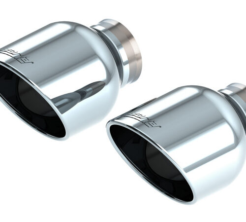 Borla 15-24 Dodge Charger V8 / 2023 Chrysler 300C T-304 SS Tips 5in Outlet - Bright Chrome - Image 2