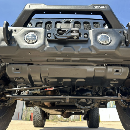 Rival 18-26 Jeep Wrangler JL 07-18 Jeep JK 20-26 Jeep Gladiator Except Mojave Lower Skid Plate - Image 3