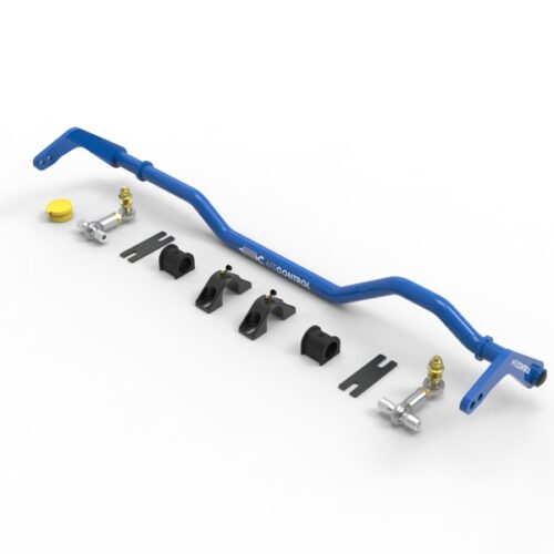 aFe Power 15-19 Volkswagen Golf R (MK7) L4-2.0L (t) CONTROL Series Rear Sway Bar - Blue - Image 2