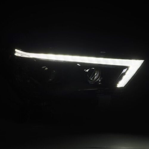 AlphaRex 14-20 Toyota 4Runner PRO-Series LED Proj Headlights Alpha-Black w/Sequential Signal/DRL - Image 3