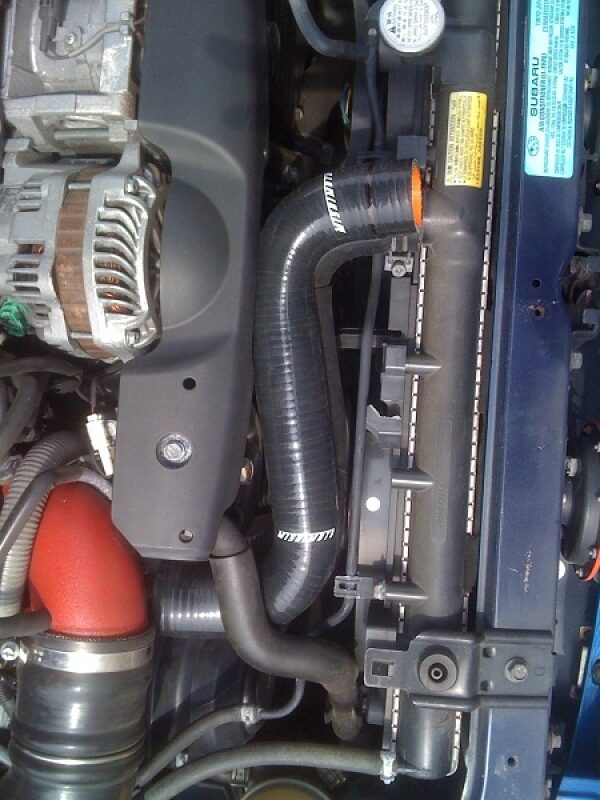 Mishimoto Silicone Hose Kit for 01-07 Subaru WRX / WRX STI Black - Image 10