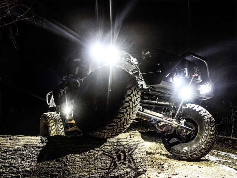 Rigid Industries Rock Light Kit- Red (6 lights) - Image 3