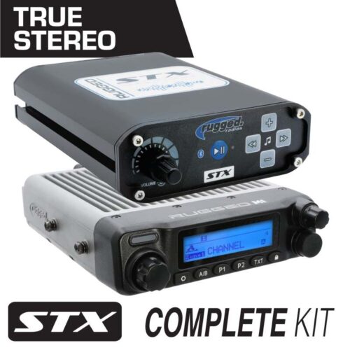 Alternative view of Rugged Radios STX STEREO Complete Master Comm Kit w/ Intercom - 2-Way Radio M1 VHF Business Band