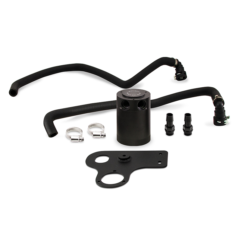 Mishimoto Baffled Oil Catch Can - PCV Side for 2018+ Ford Mustang GT