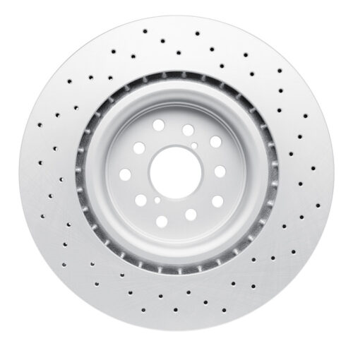 DFC 18-21 Subaru WRX STI Front Drilled Hi-Carbon Alloy Geomet Coated Rotor - Image 5